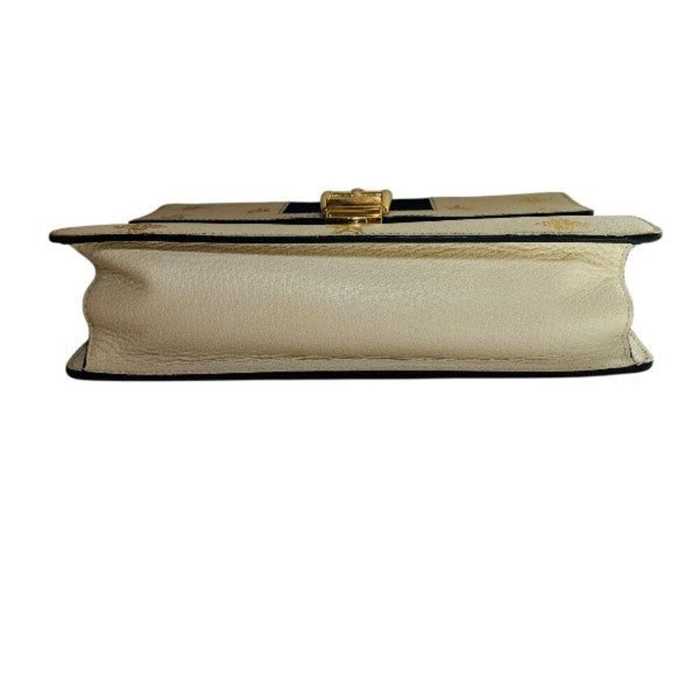 Gucci Sylvie Bee & Star Leather Shoulder Bag - Picture 3 of 9